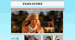 Desktop Screenshot of pearllustre.com